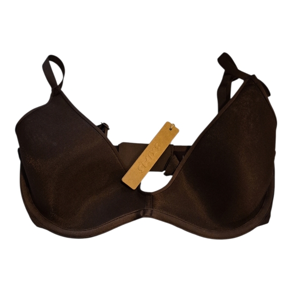 Skims Weightless Scoop Bra Espresso 32D NWT - Picture 9 of 10